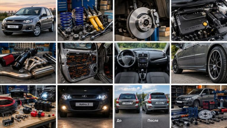 Tuning i dorabotki Lada Kalina 2