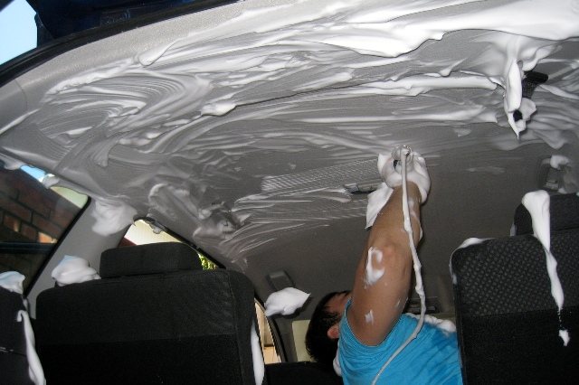 Как почистить потолок в автомобиле самостоятельно