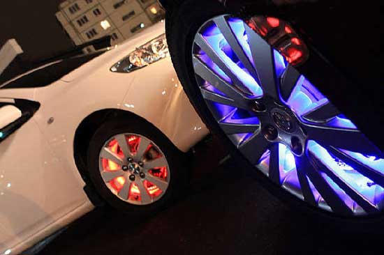 LED-подсветка колес автомобиля как часть светового тюнинга