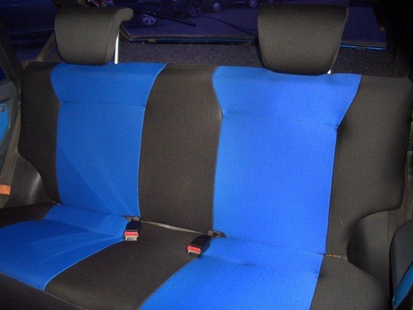 Перетяжка задних сидений ВАЗ 2109