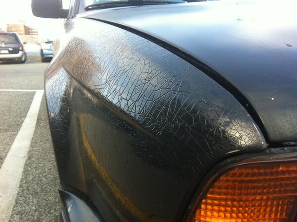 Появились трещины(паутинка) на ЛКП после некачесвенной покраски автомобиля, как я устраняю дефекты
