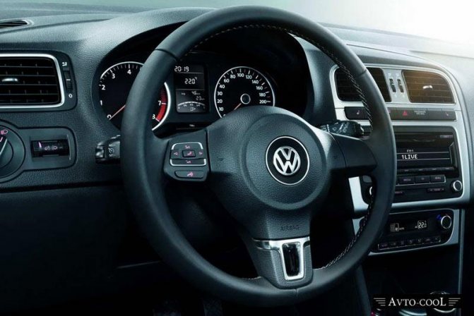 Тюнинг передней панели Volkswagen Polo sedan