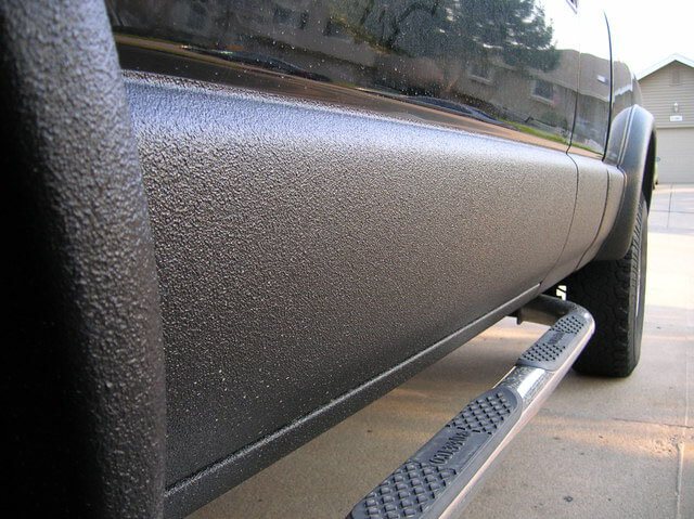 Защита порогов антигравием